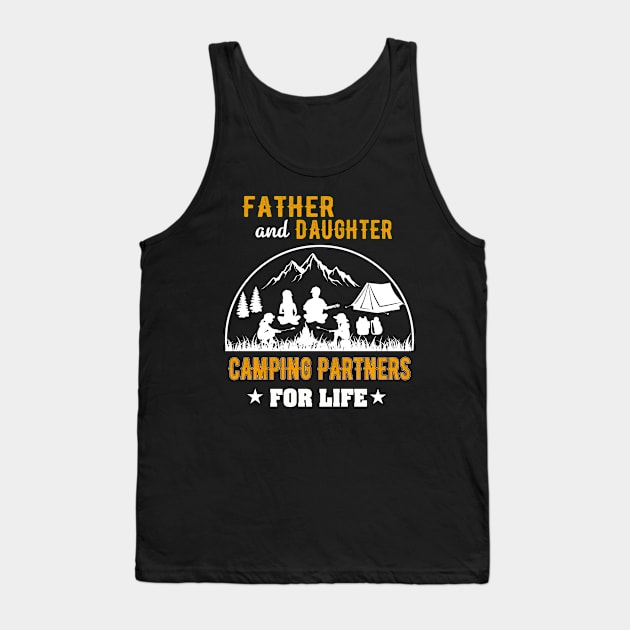 Father and daughter camping partners Tank Top by RuthTBlake